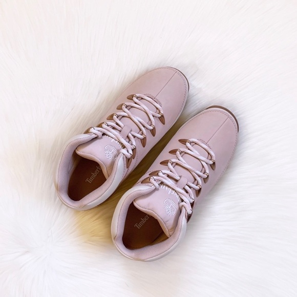 Timberland Euro Sprint Mid Hiker In Light Pink - Picture 6 of 8